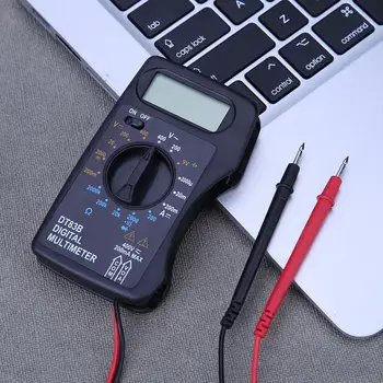 Nešiojamas Skaitmeninis Multimetras 1999 Skaičiuoja Mini Pocket Ammeter Voltmeter Srovė Omo Metrų Baterijos Talpa Bandymas
