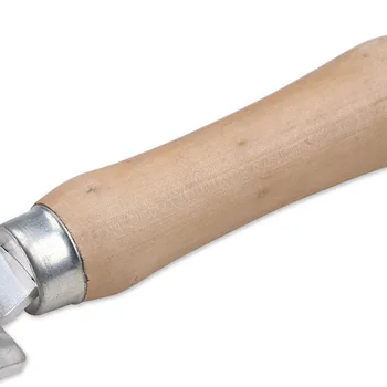Adatų tipas medaus cutter Nerūdijančio plieno adatų tipas medaus pjovimo šakutė su medine rankena, Bitininkystės įrankių, Medus kastuvas