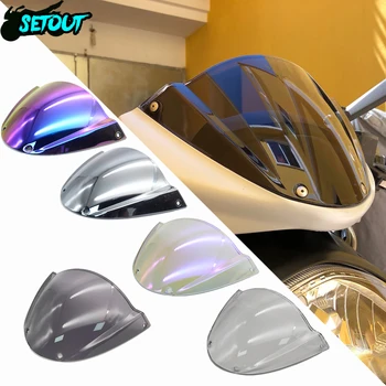 Už Ducati Monster 696 796 1100 1100S Monster 1100 EVO motociklų sporto prekinis, galinis stiklo reflektoriai saulės skydelis gaubtas priekinio stiklo