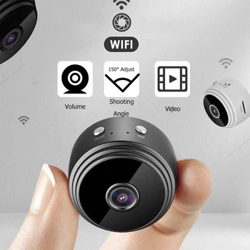 A9 Mini Kamera, Wifi Kamera 1080P HD Wireless Saugumo Nuotolinio Valdymo Stebėjimo Kamera, Naktinio Matymo Mobiliojo Detekcijos IP Kameros