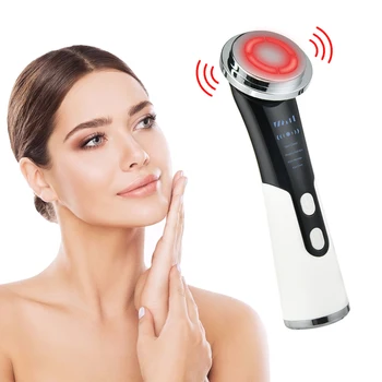 Valiklis Atjauninimo Prietaisas EMS LED Fotonų Terapijos Vibracijos Massager Odos Grožio Priemonė, Šiltas Gydymo Massager