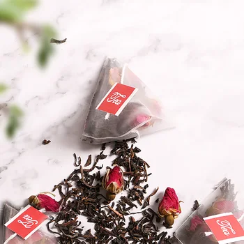 [Įsigyti vieną gauti vieną nemokamą]Karšto pardavimo, krepšiai mažų maišelių pu-erh rožių arbata sveikatos sausų rožių arbata arbatos maišeliai