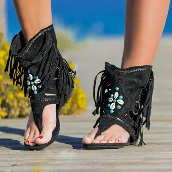 Retro Moterų Sandalai 2021 Gladiatorių Ponios Įrašą Kojų Vintage Batai Atsitiktinis Kutas Romos Mados Vasaros Moteris Batai Moteriška Nauja