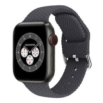 Silikono dirželis Apple Watch band 6/SE/5/4/3/2/1 dirželis iWatch Sporto juostos minkštas kvėpuojantis pakeitimo 38/42/40/44mm