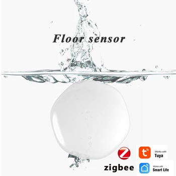Tuya ZigBee Wifi Vandens Nuotėkio Detektorius, Jutiklis Signalizacija Nuotėkio Detektorius Garso Smart Home Dirbti su Smartlife Saugumo Įspėjimo Sistema