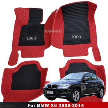 Automobilių Kilimėliai BMW X6 2008-Led yra įdiegta pagal galinės sėdynės, Kilimėliai Auto Interjero Aksesuarų Automobilių Stiliaus Kilimai
