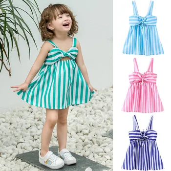 2020 Metų Vasaros Suknelė Kūdikių, Mergaičių Drabužiai Paplūdimio Suknelė Bamblys Bebe Drabužiai