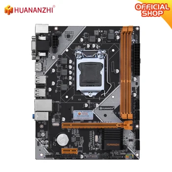 HUANANZHI H61 Motininę M-ATX Intel LGA 1155 Paramos i3 i5 i7 DDR3 1333/1 600mhz 16 GB SATA M. 2 USB2.0 VGA HDMI Suderinamus