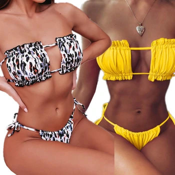 Maudymosi Kostiumėlį Leopard Bikini Nustatyti Moterų Paplūdimio Drabužiai Brazilijos Biquinis Feamle Maudymosi Kostiumai 2021 Seksualių Moterų Bikini Vasaros Maudymosi Kostiumėliai