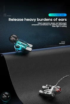 Už Pubg Žaidimas K Dainą HIFI Super Bass Ausinės 3,5 mm In-Ear Ausinės Stereo Ausinių Ausinių Mikrofonas Balso Įrašymui Nuotolinis Posėdis