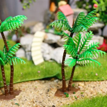Modeliavimo Mini Kokoso Medžio Pasakų Sodas Didelis 4.7